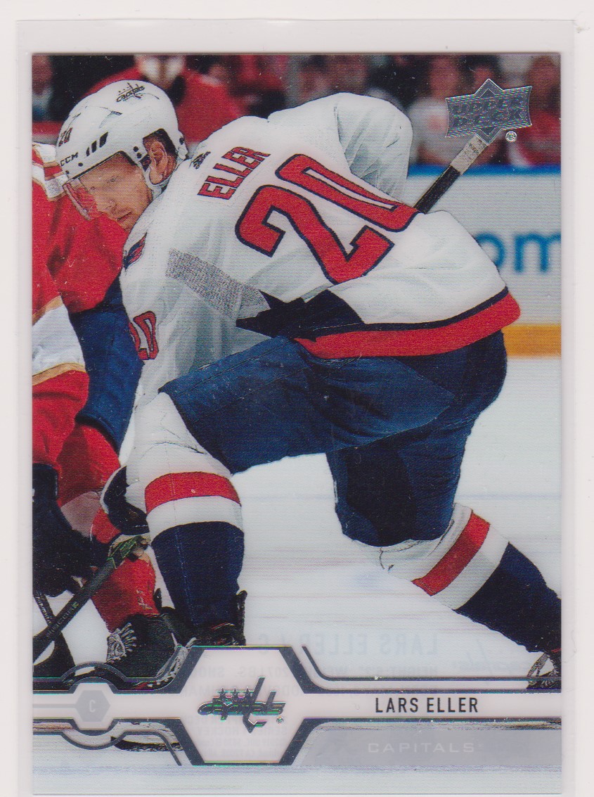 2019-20 Upper Deck Clear Cut #62 Lars Eller (image for) 2019-20 Upper Deck Clear Cut #62 Lars Eller